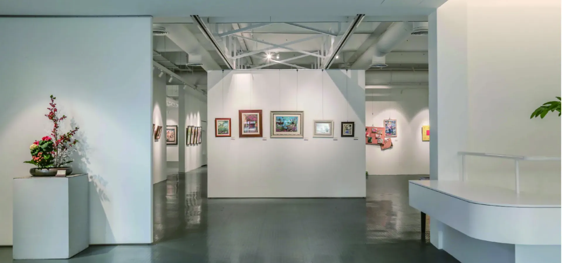 新竹縣美術館 展場