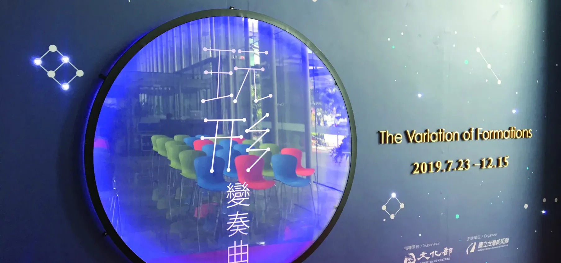 國立臺灣美術館 玩形變奏曲 展場
