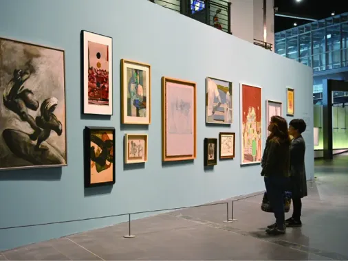 藝時代崛起－李仲生展 現場照片 2